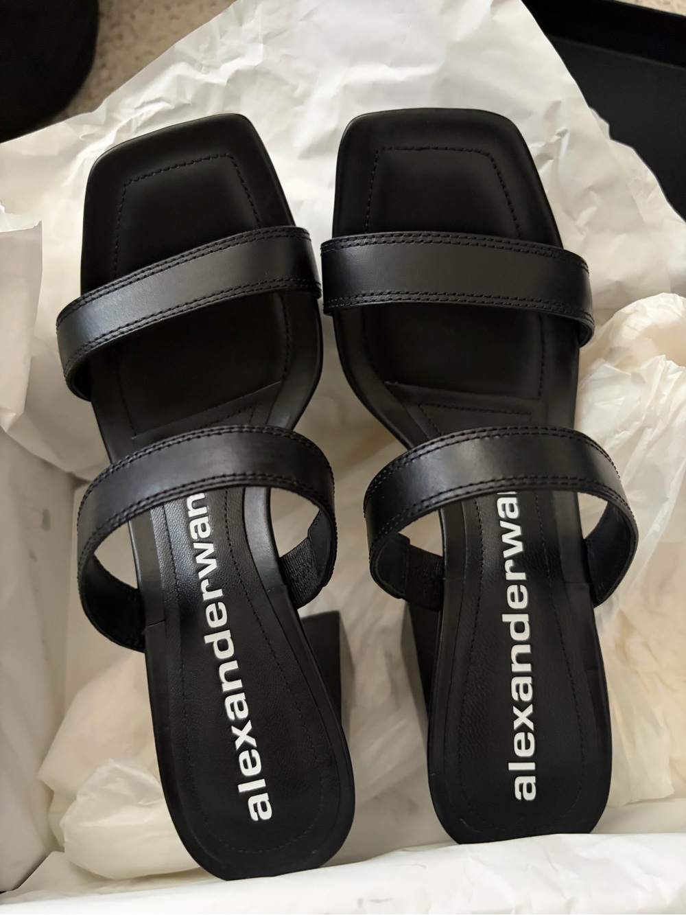 Alexander Wang Hayden Double Strap Sandal - Picture 9 of 12